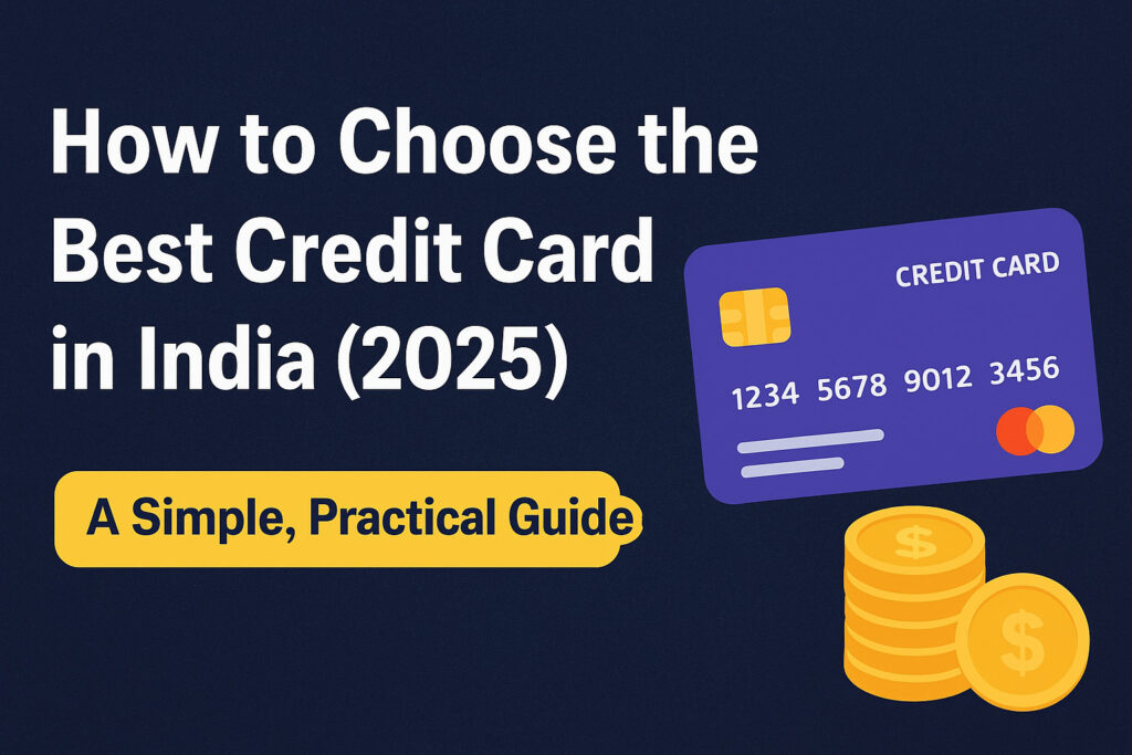 How to Choose the Best Credit Card in India (2025): A Simple, Practical Guide